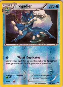 Frogadier 39/122 Uncommon - Pokemon TCG XY: BREAKpoint - Reverse Holo (NM) - Image 1