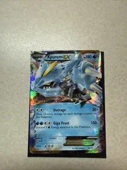 Pokemon Kyurem EX #30/101 2013 Balck & White Plasma Blast Ultra Rare Holo - Image 1