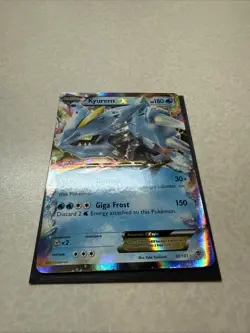 Pokemon Kyurem EX #30/101 2013 Balck & White Plasma Blast Ultra Rare Holo - Image 3