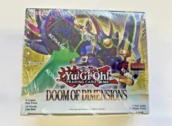 Yu-Gi-Oh Doom Of Dimensions Booster Box 1st Edition English Sealed DOOD Konami - Image 1