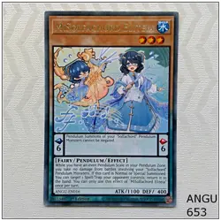 MiSolfachord Eliteia - ANGU-EN016 - Rare 1st Edition Yugioh - Image 1