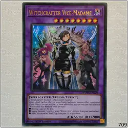 Witchcrafter Vice-Madame - MAMA-EN020 - Ultra Rare 1st Edition Yugioh - Image 1
