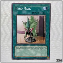Hero Mask - LODT-EN045 - Common 1st Edition Yugioh - Image 1