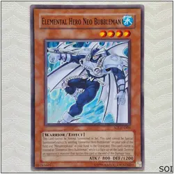 Elemental Hero Neo Bubbleman - SOI-EN004 - Common Unlimited Yugioh - Image 1