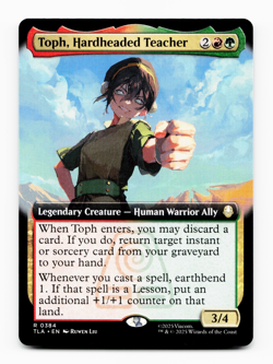 Toph, Hardheaded Teacher (Extended Art) - [Avatar: The Last Airbender] MTG ???? - Image 1