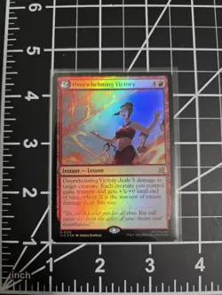 Overwhelming Victory 0123 TLE Foil MTG Avatar: The Last Airbender NM/M - Image 1