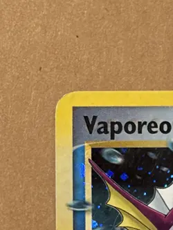 Vaporeon Gold Star Holo Pokemon Card 102/108 2007 EX Power Keepers MP Ultra Rare - Image 4