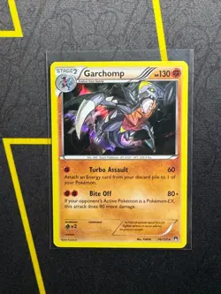 Garchomp 70/122 Holo Rare Pokemon TCG BREAKpoint Set XY LP - Image 1