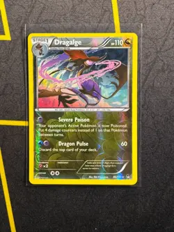 Dragalge 86/122 Reverse Holo Rare Pokemon TCG XY Breakpoint VLP - Image 1