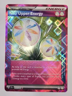 Pokemon TCG Neo Upper Energy Temporal Forces 162/162 Holo ACE SPEC Rare - Image 2