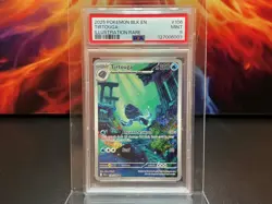 2025 POKEMON BLK EN-BLACK BOLT ILLUSTRATION RARE #106 TIRTOUGA PSA 9 🐦‍🔥 - Image 1