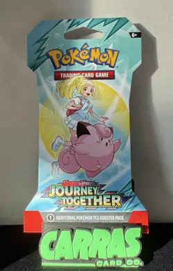 Journey Together Pokemon Scarlet & Violet Sleeved Booster Lot Sale Packs - Image 1