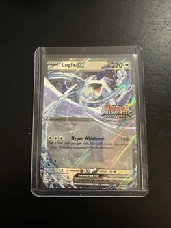 Lugia Ex 082/131 Pokemon TCG Prismatic Evolutions Stamped Promo - Image 1
