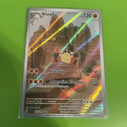 Klawf 217/198 Sv01: Scarlet & Violet Base Set Holo Pokemon Card - Image 2