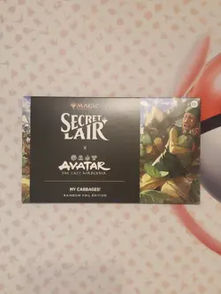 In Hand Secret Lair Avatar: The Last Airbender My Cabbages! Foil Available Now - Image 1