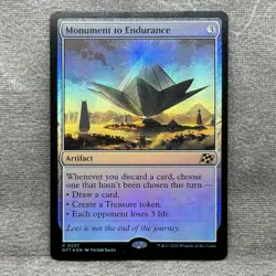 Monument to Endurance - Aetherdrift (DFT) #237 Foil NM - Image 1