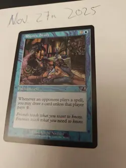 MTG Rhystic Study Prophecy Original Non-Foil Common Enchantment - Image 4