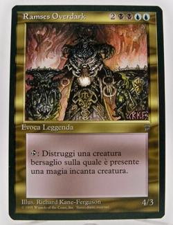 Magic the Gathering MTG - RAMSES OVERDARK Legends (ITALIAN) NM - - Image 1