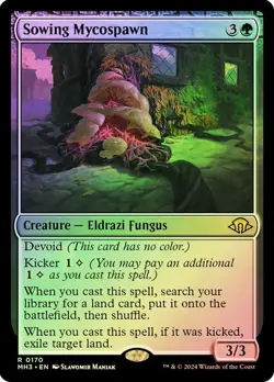 Sowing Mycospawn Foil Modern Horizons 3 NM MTG - Image 1