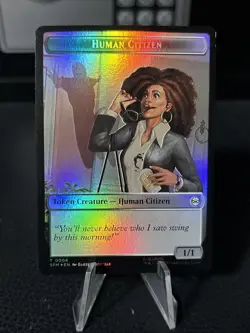 Human Citizen Treasure Double-Sided Token Marvel's Spider-Man Foil - Image 1