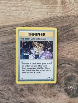 Carte Pokemon -Imposter Oak's Revenge 76/82 Team Rocket - Image 1