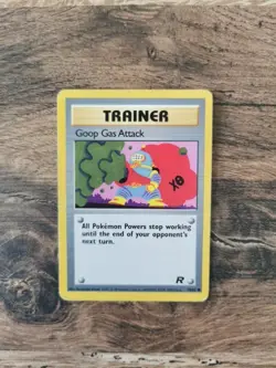 Goop Gas Attack 78/82 Wizards Team Rocket carte Pokemon ENG - Image 1