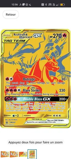 coffret pokemon scelle US Collector Premium Reshiram & Charizard-GX - Image 3