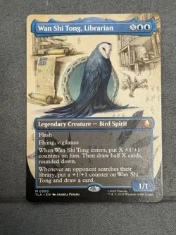 Wan Shi Tong Librarian Legendary Creature 0320 BORDERLESS Near Mint Condition - Image 1