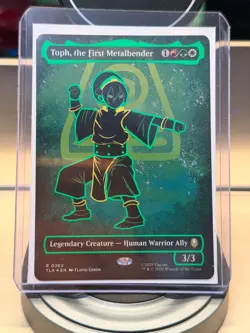 Toph, the First Metalbender Borderless Neon Ink Foil Avatar: The Last Airbender - Image 1