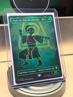 Toph, the First Metalbender Borderless Neon Ink Foil Avatar: The Last Airbender - Image 2