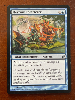 MTG Magic the Gathering Lorwyn Merrow Commerce LP - Image 1