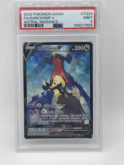 Pokemon Garchomp V PSA 9 MINT TG23 Astral Radiance Trainer Gallery TG23/TG30 FA - Image 3