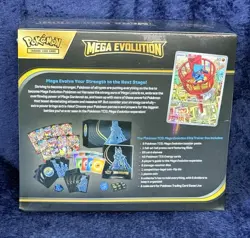 Pokemon TCG Mega Evolution Elite Trainer Box Mega Lucario Sealed FAST SHIP NIB - Image 2