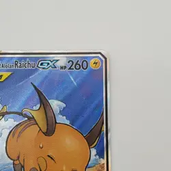 Raichu & Alolan Raichu Gx 221/236 Unified Minds Pokemon TCG - LP - Image 3