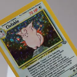 Pokemon TCG - Clefable 1/64 Jungle Holo Rare WOTC 1999 - EXC - Image 1