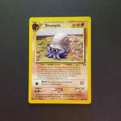 Pokemon Card TCG: Omanyte 60/75 - Neo Discovery - Image 1
