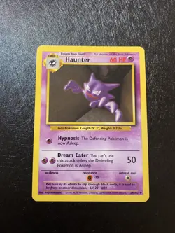 Haunter 29/102 Base Set Pokemon Card - Image 1