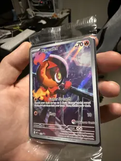 Charcadet Pokemon Center Black Star Promo 022 Phantasmal Flames Sealed - Image 2