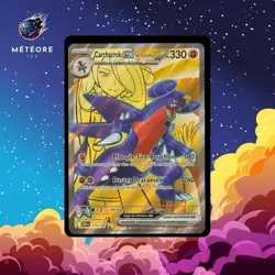Carte Pokemon Carchacrok Ex de Cynthia 215/182 EV10 Rivalites destinees FR Neuve - Image 1