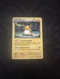 Pokemon TCG Raichu Theme Deck Exclusive 49/162 Promo Cracked Ice 2015 - Image 1