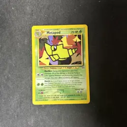 Pokemon TCG Metapod Neo Discovery 42/75 Unlimited Uncommon Card WOTC D2 - Image 1