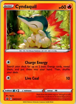 Cyndaquil - SWSH221 SWSH: Sword & Shield Promo Cards Pokemon TCG NM - Image 1