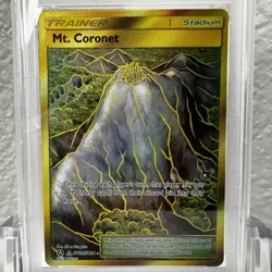 2019 POKEMON SUN & MOON HIDDEN FATES #SV89 FULL ART/MT. CORONET -PSA 10 GEM MINT - Image 3