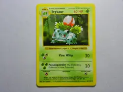 ?? 6 SHADOWLESS POKEMON CARDS BASE SET | Ivysaur, Charmeleon, Dugtrio + 3 More - Image 2