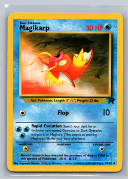 Pokemon TCG Magikarp Team Rocket 47/82 Regular LP - Image 1