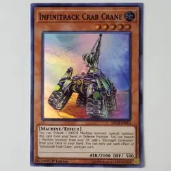 Infinitrack Crab Crane - INCH-EN003 - NM/VLP - Super Rare - 1st ed - Yugioh - Image 1