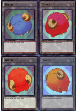SHEEP TOKEN X 4 - LC04 - SCAPEGOAT - ULTRA RARE HOLO - NM YUGIOH - Image 1