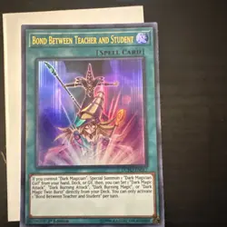 Yu-Gi-Oh Card: Bond Between Teacher and Student DUPO-EN017 Ultra Rare 1st Ed! NM - Image 3