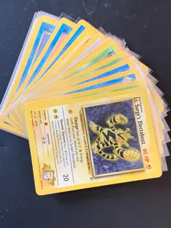 Gym Heroes Bundle 18 x Pokemon Cards 1 x Rare No Duplicates WOTC - Image 1
