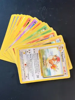 Base set Bundle 18 x Pokemon Cards 1 x Rare No Duplicates WOTC - Image 1